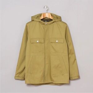 APC Tan Hooded Jacket